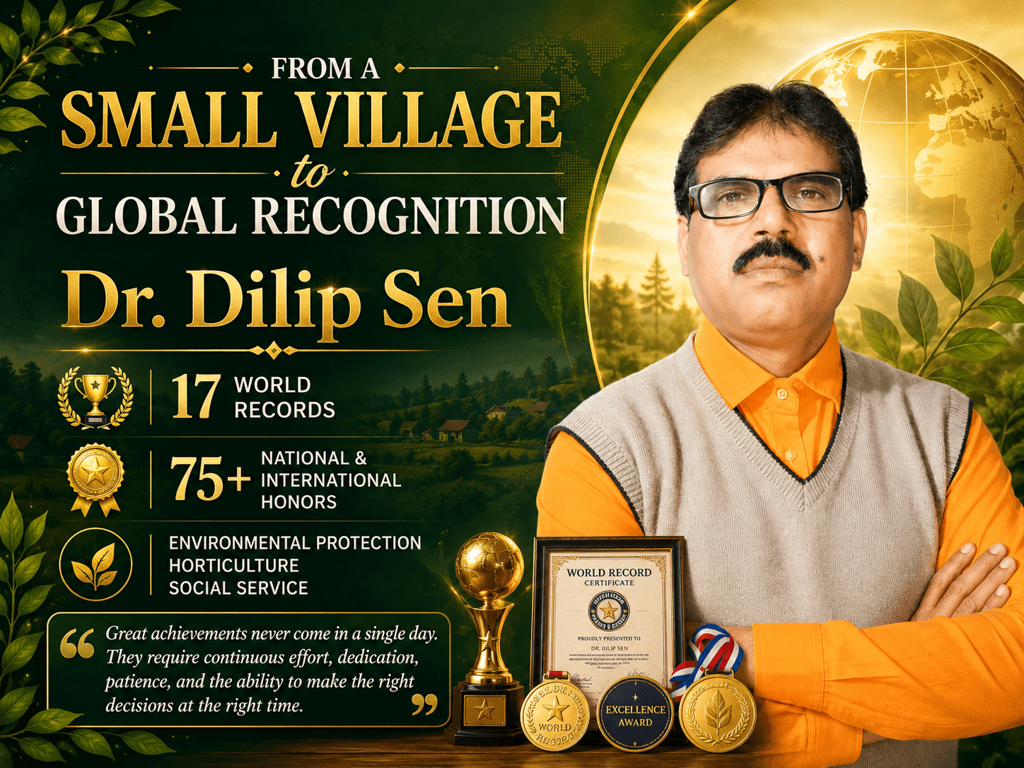 Dr. Dilip Sen — a journey of purpose article thumbnail